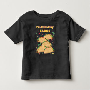 Jag är den här många Tacos-barnens femte födelseda T Shirt