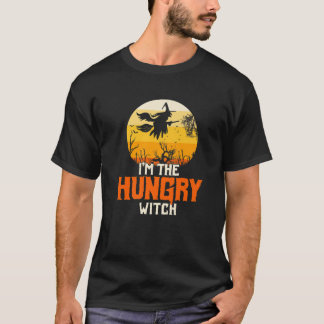 Jag är den Hungriga matchande familjen Halloween P T Shirt