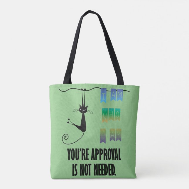 Jag är den jag är tygkasse (Baksida)