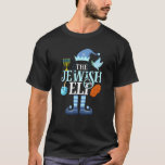 Jag är den judiska Elf Menorah Chanukah Hanukkah J T Shirt<br><div class="desc">Jag är den judiska Elf Menorah Chanukah Hanukkah-juden.</div>
