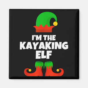 Jag är den kajakpaddlande älva familjen pyjamas ju magnet