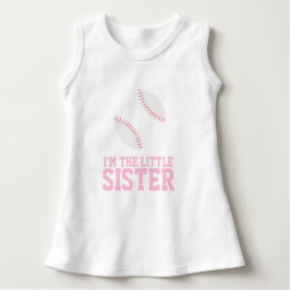 "Jag är den lilla syster" Baseball Jersey Number T Shirt