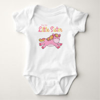 Jag är den lilla syster - Cute Rosa Pony