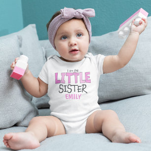 Jag är den lilla syster Modern Cute-familjen T Shirt