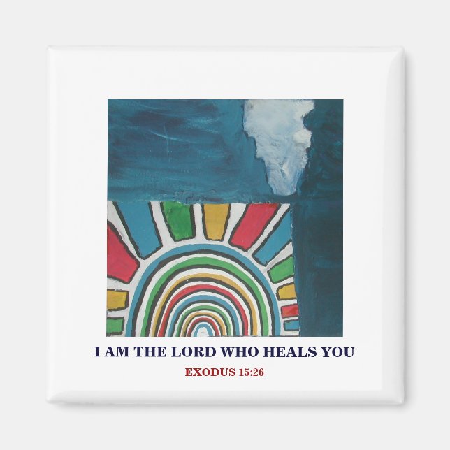 JAG ÄR DEN LORD SOM HEALERAR DIG MAGNET (Framsidan)