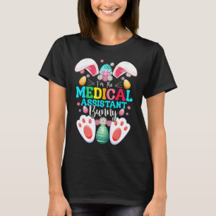 Jag är den medicinska Istant Bunny påskdagen kanin T Shirt