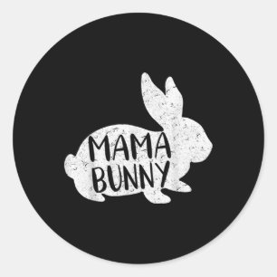 Jag är den Mimi Bunny Påsk Rolig Påsk Mors Dag Runt Klistermärke