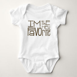 "Jag är den nya favoriten" Unisex Apparel Tee Shirt