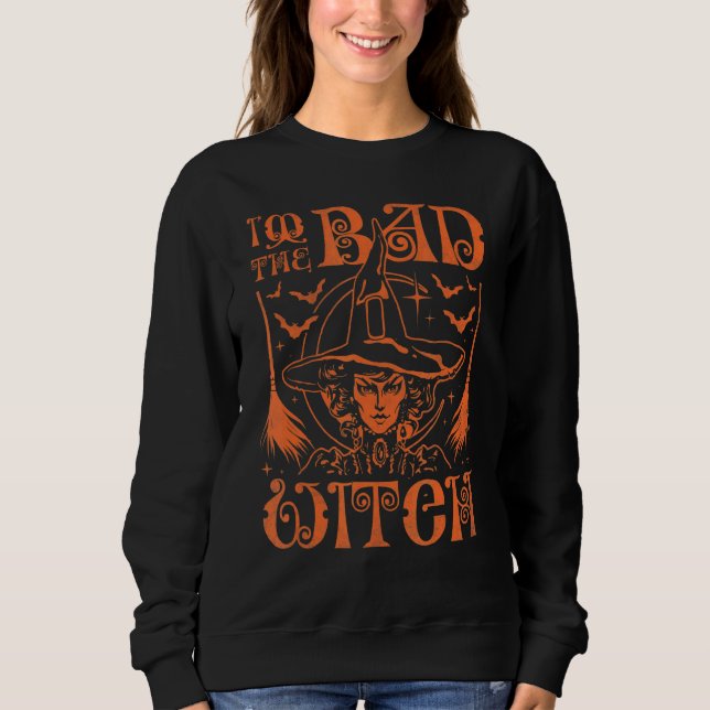 Jag Är Den Onda Häxans Halloween T Shirt (Framsida)