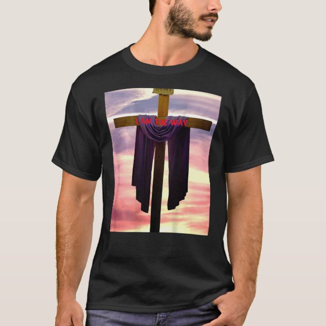 Jag är den rätta vägen t shirt (Framsida)