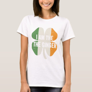 Jag är den rödhåriga Ginger Dibs på roliga St Patr T Shirt
