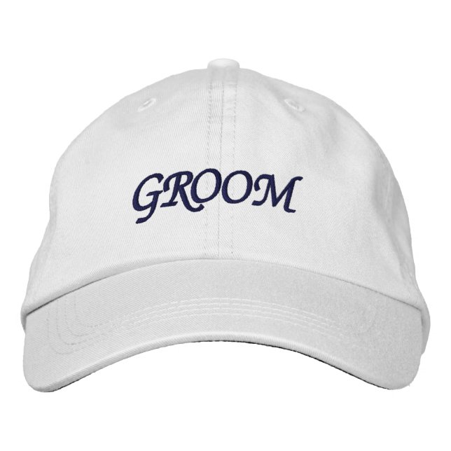 Jag är den rumsjusterbara högen broderad keps (Framsida)