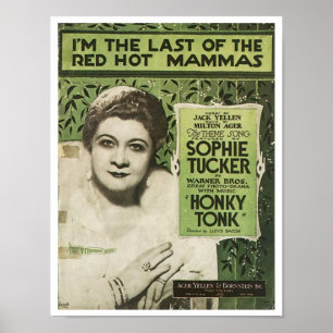 Jag är den sista av Red Hett Mamas Songbook Cover Poster