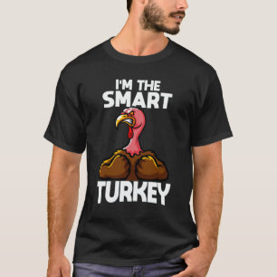 Jag är den smarta turkiska familjens Thanksgiving T Shirt