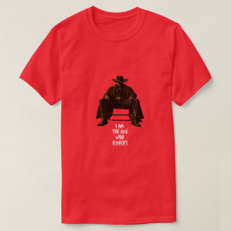 Jag Är Den Som Knackar | Ikonisk Citat Kaffe T Shirt