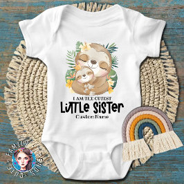 Jag är den söta lilla systern Söta sengångare Anpa T Shirt