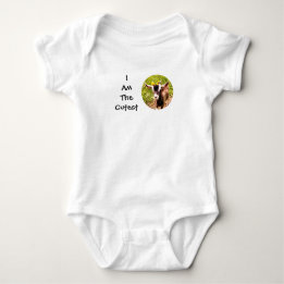 Jag är den sötaste dynan (foto av baby-get) t-shirt