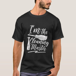 Jag är den Städning huvudrengöringsdagen Renare T Shirt