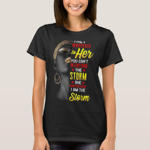 Jag är den starka afrikanska drottningflickornas s t shirt