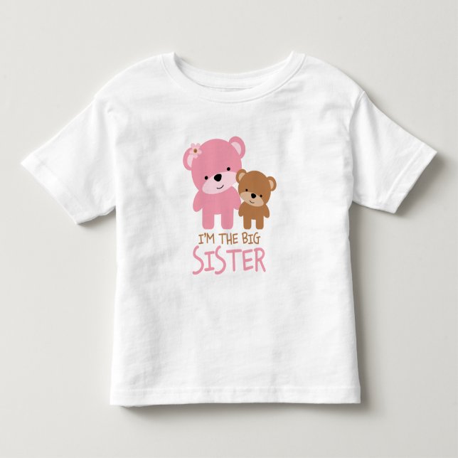 "Jag är den stora syster" Tee Shirt (Framsida)