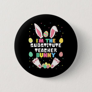 Jag är den substituerade läraren Bunny Funny Rabbi Knapp