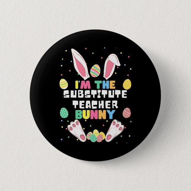 Jag är den substituerade läraren Bunny Funny Rabbi Knapp (Framsida)