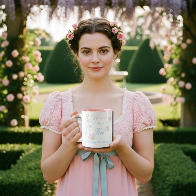 Jag är den te du dricker mugg (I Am The Tea That You Are Having Mug Bridgerton)