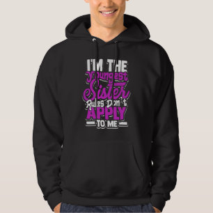 Jag är den yngsta syster regler inte gäller mig Y Hoodie