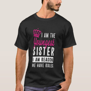 Jag är den yngsta syster Tees-stackaren för Wom T Shirt