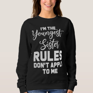 Jag är den yngsta systern, regler gäller inte mig t shirt