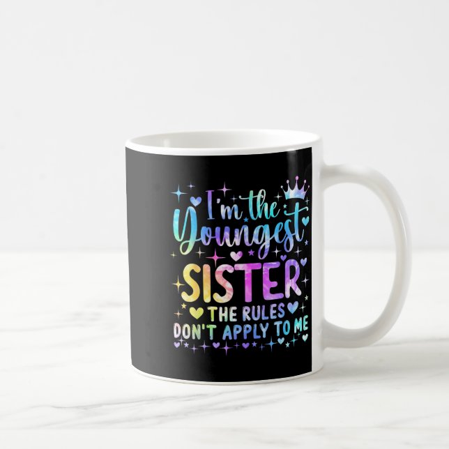 Jag är den yngsta systern, reglerna gäller inte mi kaffemugg (Höger)
