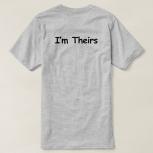 JAG ÄR DERAS NONBINÄRA PAR ANPASSADE T SHIRT