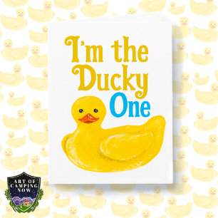 Jag är det Ducky One Birthday Card Kort