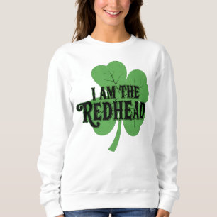 Jag Är Det Rödhåriga Tröjan, St Patricks Day Rödhå T Shirt