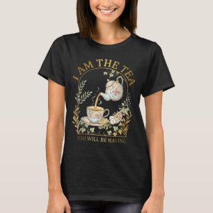 Jag Är Det Te Du Kommer Att Ha Sarcastic British T Shirt