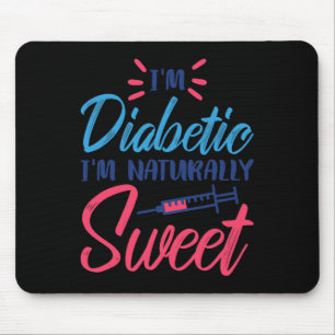 Jag är Diabetiker.. Jag är naturligt sötad Musmatta