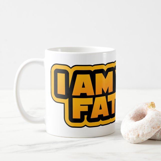 Jag är din familj, jag är din far kaffemugg (Med munk)