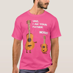 Jag är din Far Ukulele Guitar Music-tröja T Shirt