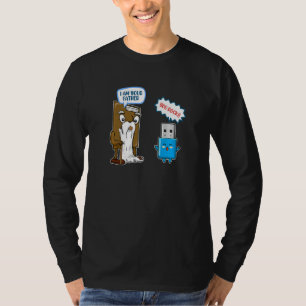 Jag är din Far USB-diskett - datorGeek T Shirt