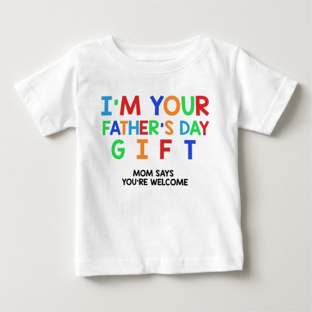 Jag är din Fars dag Gift Funny T Shirt (Framsida)