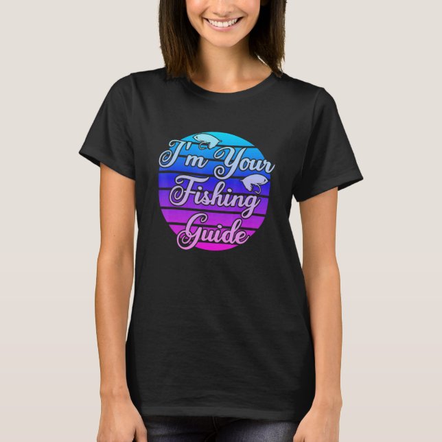 Jag är din fiskeguide 1 t shirt (Framsida)