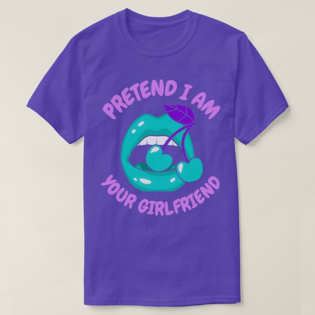 Jag är din flickvän 1 t shirt (Design framsida)