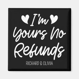 Jag är din gåva utan återbetalning av Valentines d Magnet