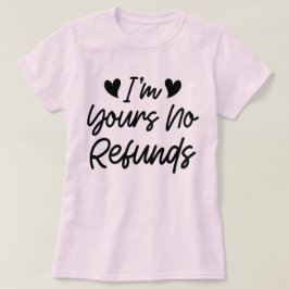 Jag är din gåva utan återbetalning av Valentines d T Shirt