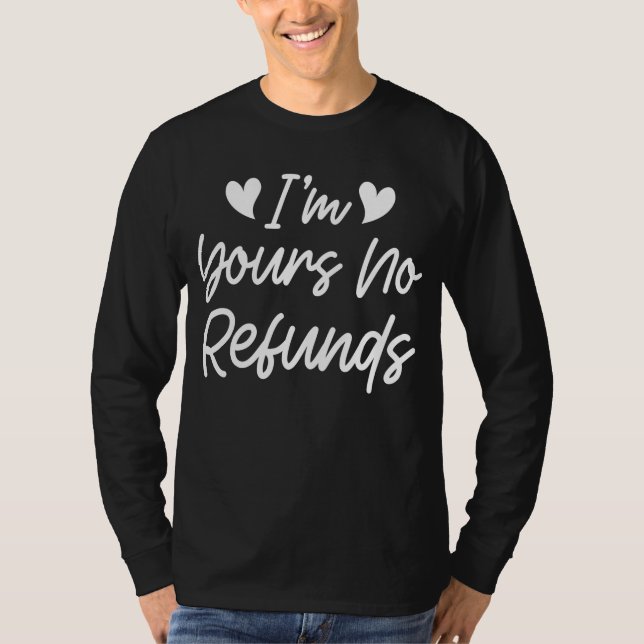 Jag är din gåva utan återbetalning av Valentines d T Shirt (Framsida)