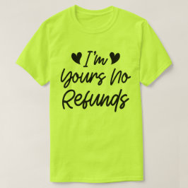 Jag är din gåva utan återbetalning av Valentines d T Shirt