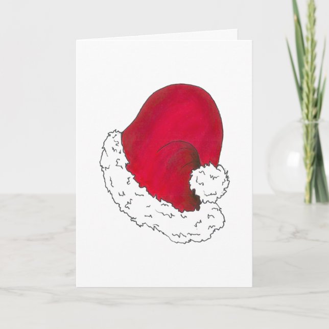 Jag är din hemliga jultomte-Julfest Julafton Helgkort (Framsida)