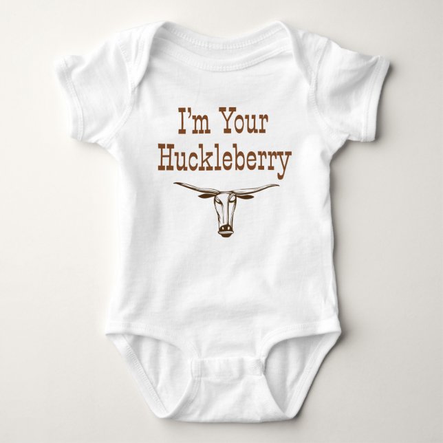 Jag är din huckleberry tee (Framsida)
