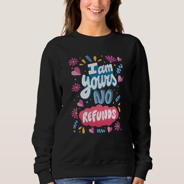 Jag är din, inga bidrag t shirt (Framsida)