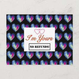 JAG ÄR DIN - INGET BIDRAG! VYKORT